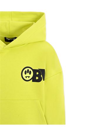 felpa in cotone giallo BARROW KIDS | F5BKJUHS045086